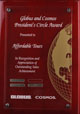 2007 Globus and Cosmos Presidents Award.jpg