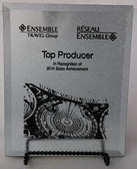 2014 Top Producer Award