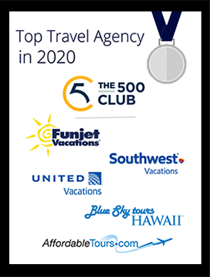 Top Travel Agency in 2020 Award