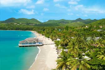 Sandals Halcyon Beach St. Lucia 