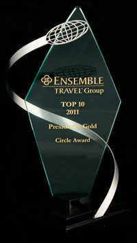 Top 10 President's Gold Circle Award Award