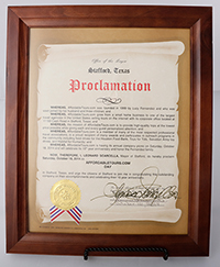 Proclamation Award