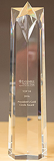 TOP 10 PRESIDENT'S GOLD CIRCLE AWARD Award