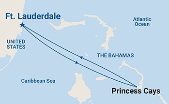 Itinerary Map/Ship Image