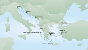 Itinerary Map/Ship Image