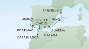 Itinerary Map/Ship Image