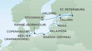 Itinerary Map/Ship Image