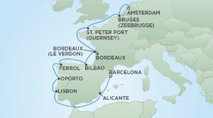 Itinerary Map/Ship Image