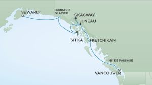 Itinerary Map/Ship Image