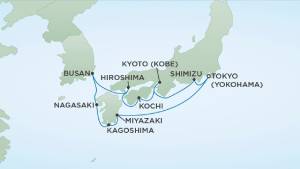Itinerary Map/Ship Image