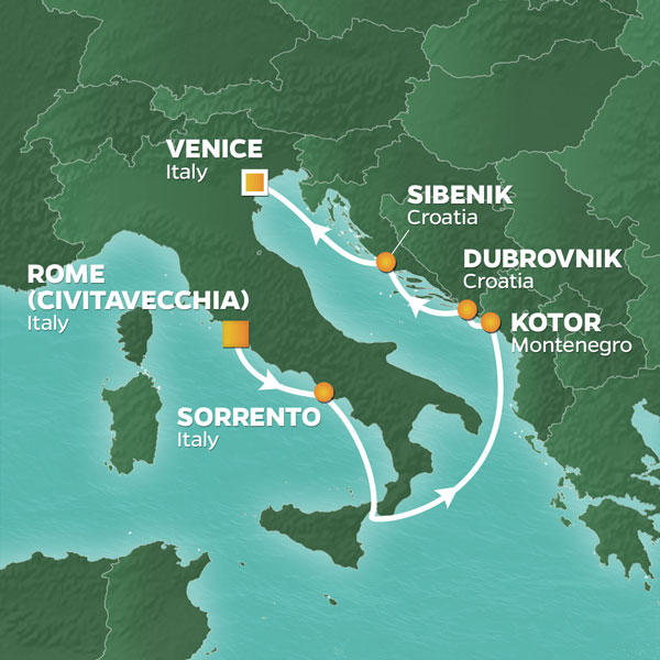 Top 10 Azamara Cruises from Civitavecchia, Italy 2022/2023