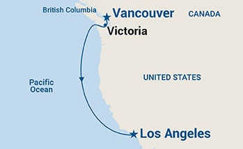 Itinerary Map/Ship Image