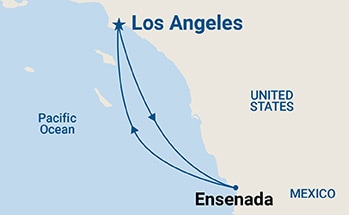 Itinerary Map/Ship Image