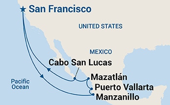 Itinerary Map/Ship Image