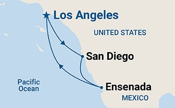 Itinerary Map/Ship Image