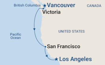 Itinerary Map/Ship Image