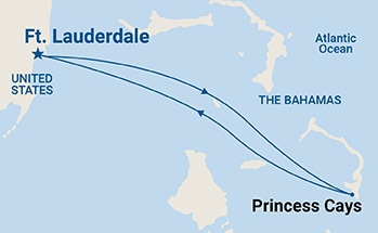 Itinerary Map/Ship Image