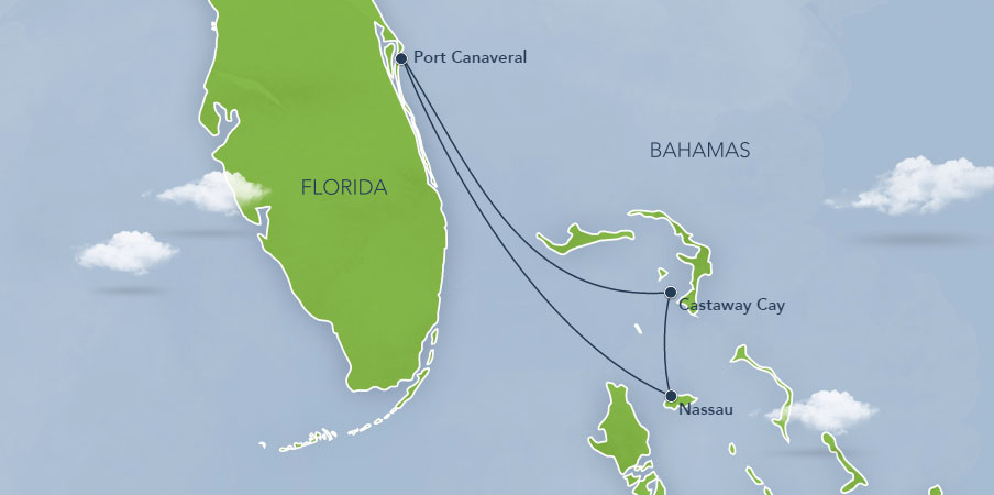 disney bahamas cruise map