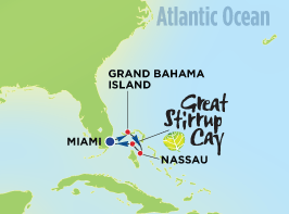 Itinerary Map/Ship Image
