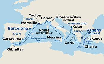 princess cruises 14 day mediterranean