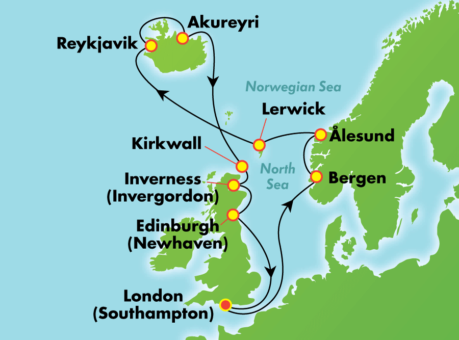 cruises to ireland scotland and norway