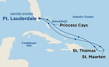 Itinerary Map/Ship Image