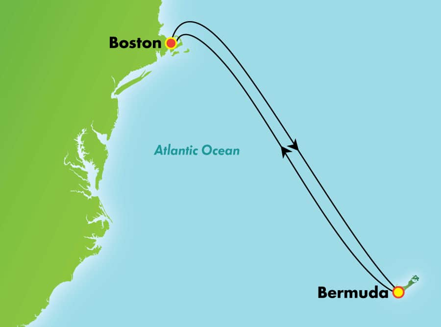 Itinerary Map/Ship Image