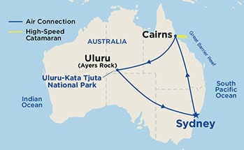 Itinerary Map/Ship Image