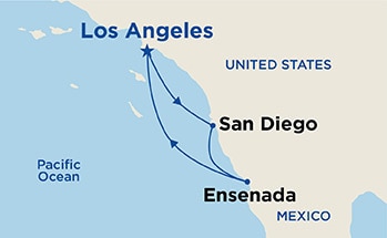 Itinerary Map/Ship Image