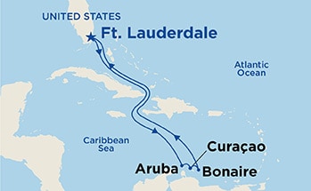 Itinerary Map/Ship Image