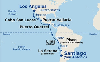 Itinerary Map/Ship Image