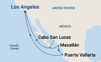 Itinerary Map/Ship Image