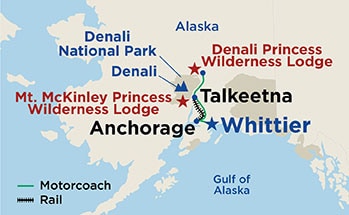 Itinerary Map/Ship Image