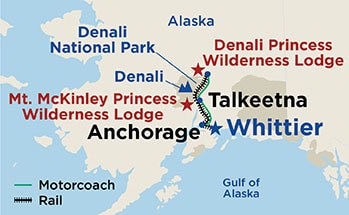 Itinerary Map/Ship Image