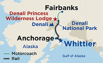 Itinerary Map/Ship Image