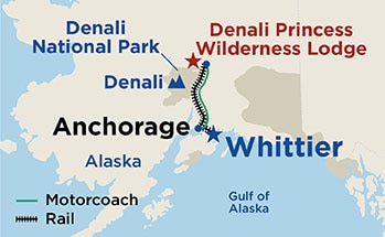 Itinerary Map/Ship Image