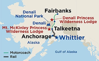 Itinerary Map/Ship Image