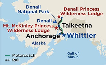 Itinerary Map/Ship Image