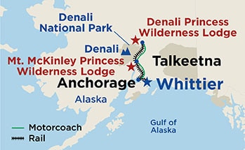 Itinerary Map/Ship Image
