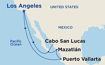 Itinerary Map/Ship Image