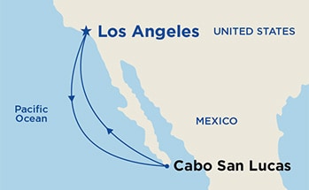 Itinerary Map/Ship Image