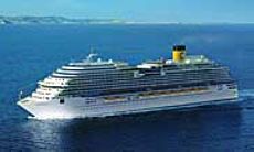 Itinerary Map/Ship Image