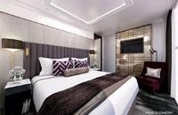 Category CS - Two Bedroom Crystal Suite with Balcony Window