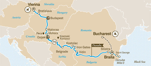 Scenic River Cruises Scenic Jewel Danube Delta Discovery On