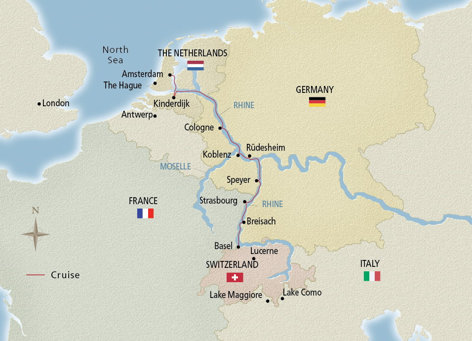 Viking Viking Vidar Rhine Getaway Amsterdam to Basel 2025 Mar