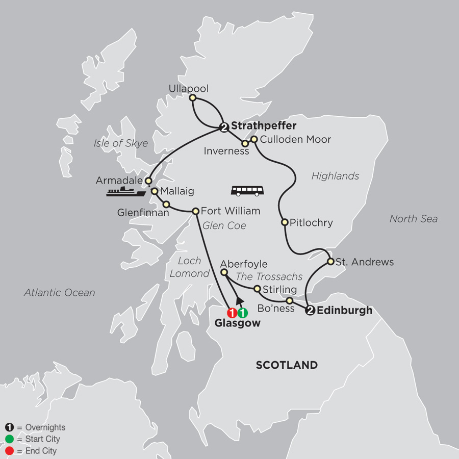 Cosmos Tours: Scottish Outlander Adventure 2020