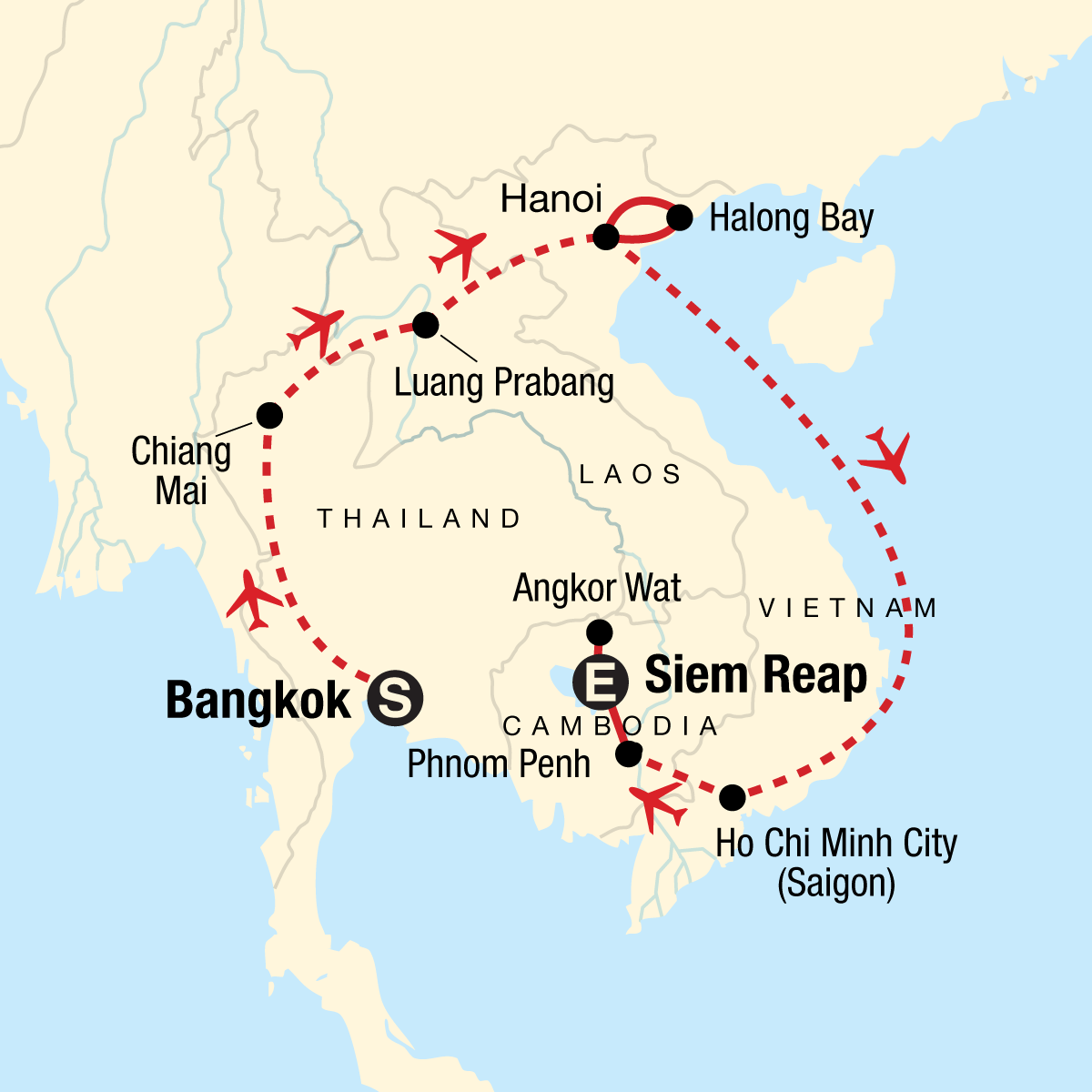 southeast asia trip 1 month