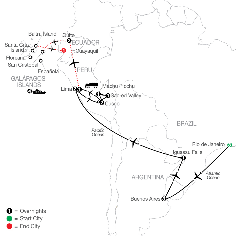 tours of south america 2024
