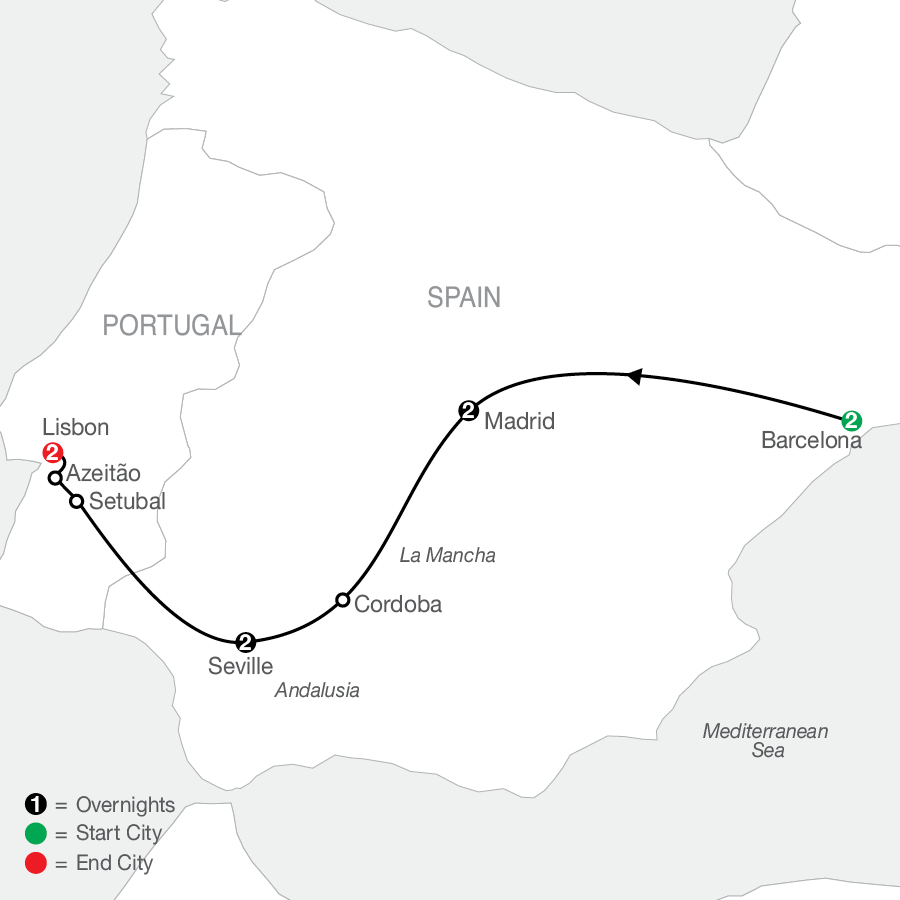 portugal and spain tours 2024