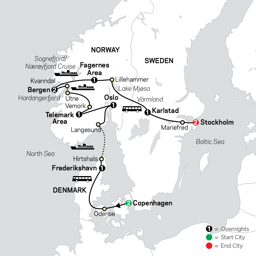 tour scandinavia 2024